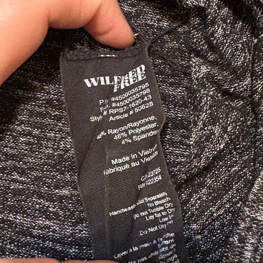 Ladies Wilfred Free Crop Top Small - Picture 3 of 3
